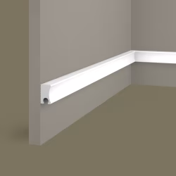 Финишный молдинг под покраску Cosca Decor ZP008 правый 2800×30×18