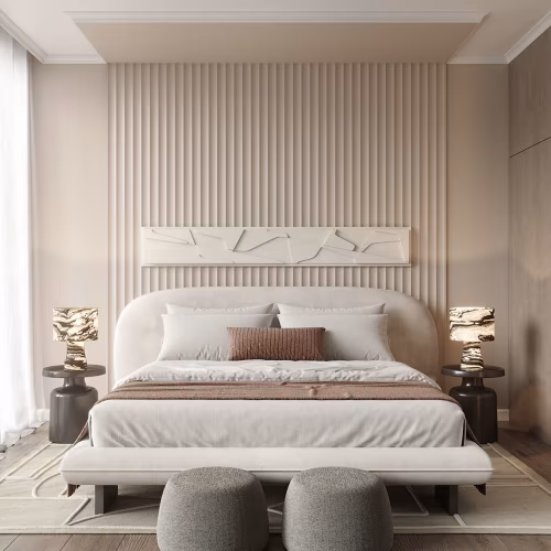 Финишный молдинг под покраску Cosca Decor ZP006 правый 2800×12×12
