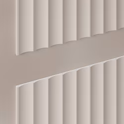 Финишный молдинг под покраску Cosca Decor ZP006 правый 2800×12×12