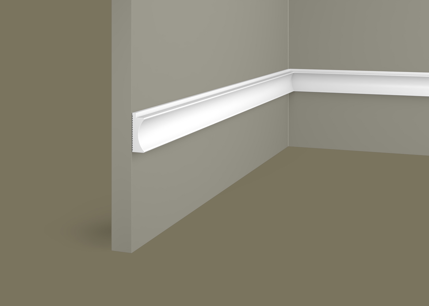 Финишный молдинг под покраску Cosca Decor MF007 2800×31×12