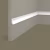 Финишный молдинг под покраску Cosca Decor MF008 2800×31×12