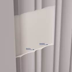 Финишный молдинг под покраску Cosca Decor MF008 2800×31×12
