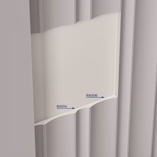 Финишный молдинг под покраску Cosca Decor MF008 2800×31×12