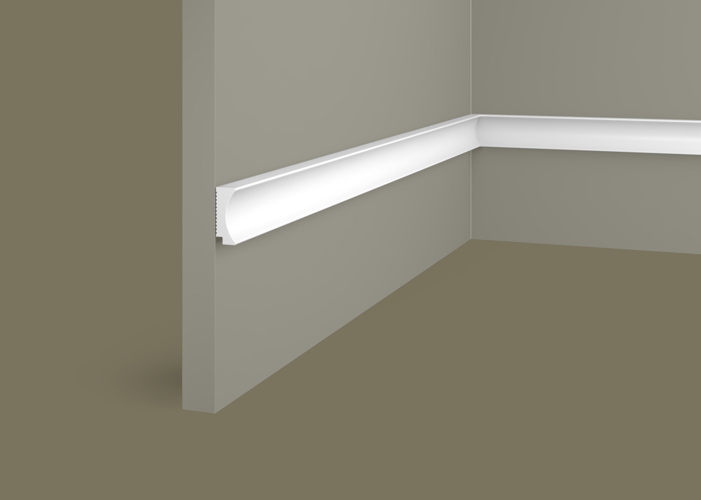 Финишный молдинг под покраску Cosca Decor MF008 2800×31×12