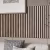 МДФ стеновая панель акустическая Cosca Decor Сканди Ясень Тирамису черный войлок 1200×600×19 фото в интерьере