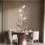 МДФ стеновая панель акустическая Cosca Decor Сканди Ясень Тирамису черный войлок 600×600×19 фото в интерьере