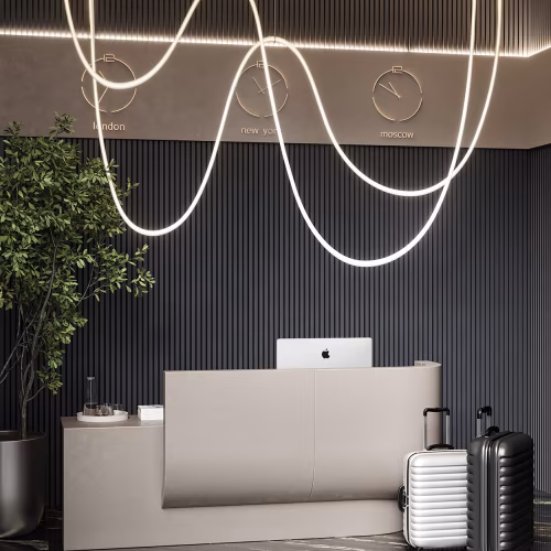 МДФ стеновая панель акустическая Cosca Decor Монако Дуб Антрацит Темно-серый черный войлок 1200×600×21