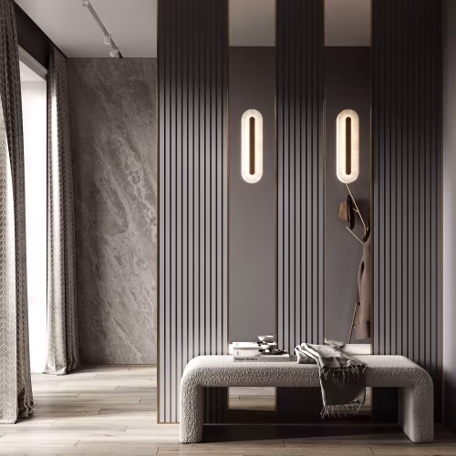 Стеновая панель под покраску Cosca Decor RP001 2800×156×8