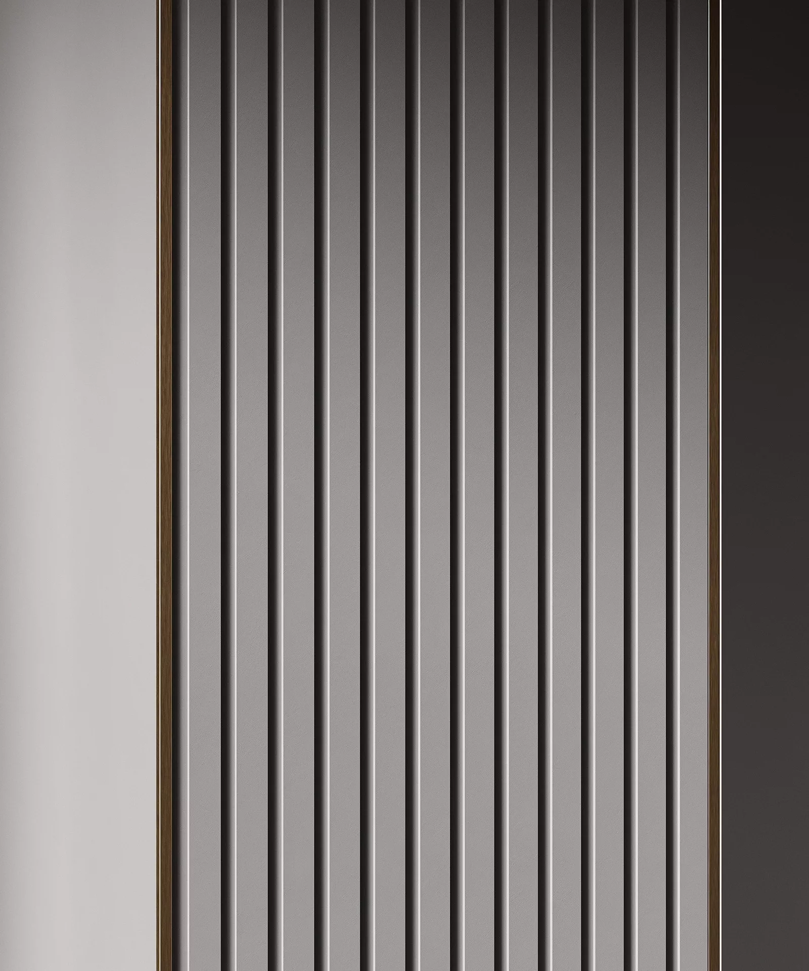 Стеновая панель под покраску Cosca Decor RP001 2800×156×8 фото в интерьере