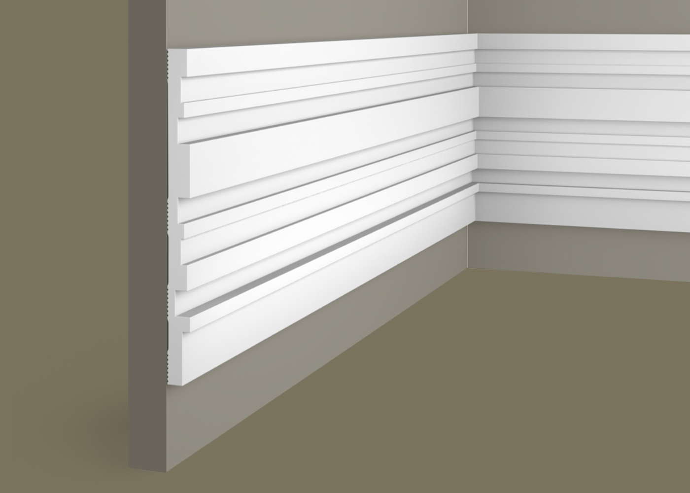 Стеновая панель под покраску Cosca Decor RP002 2800×156×12