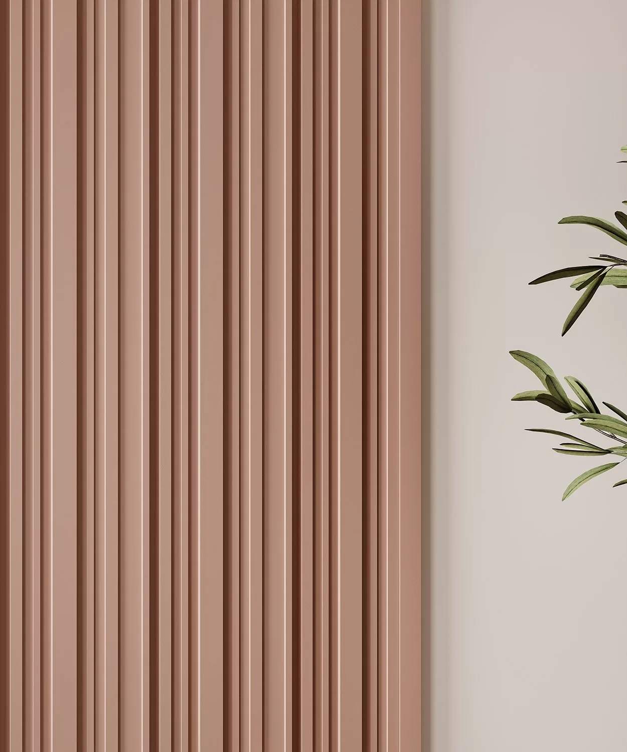 Стеновая панель под покраску Cosca Decor RP002 2800×156×12 фото в интерьере