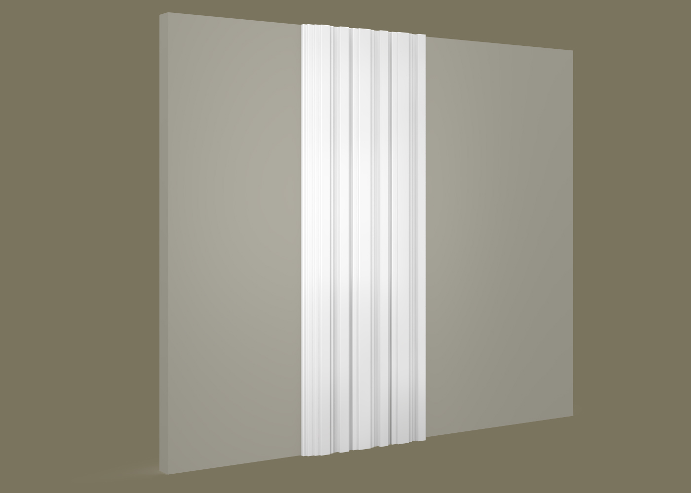 Стеновая панель под покраску Cosca Decor RP006 2800×156×12