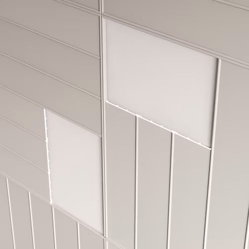 Стеновая панель под покраску Cosca Decor RP007 2800×156×12