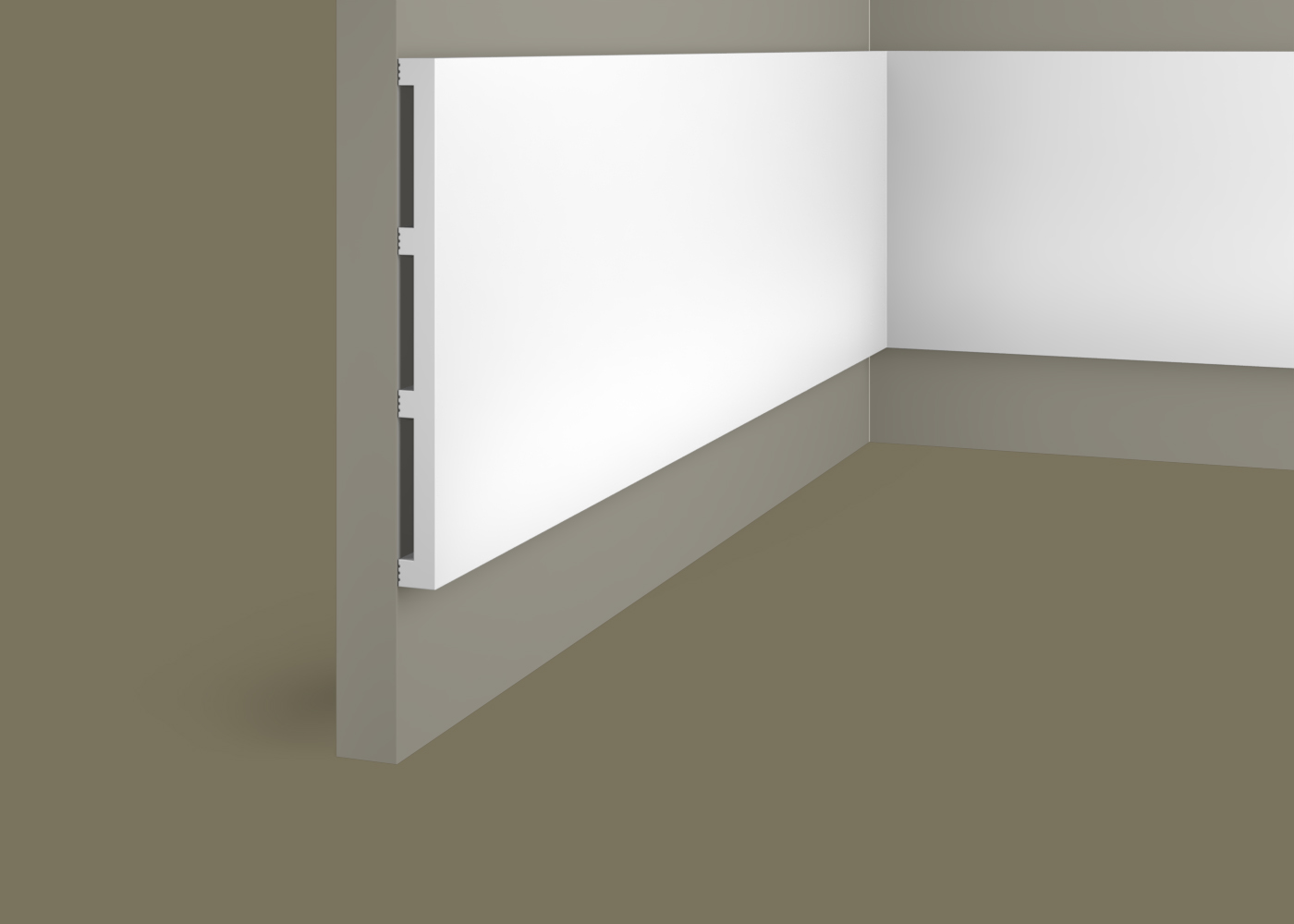 Стеновая панель под покраску Cosca Decor RP007 2800×156×12