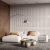 Стеновая панель под покраску Cosca Decor RP013 2800×156×12 фото в интерьере