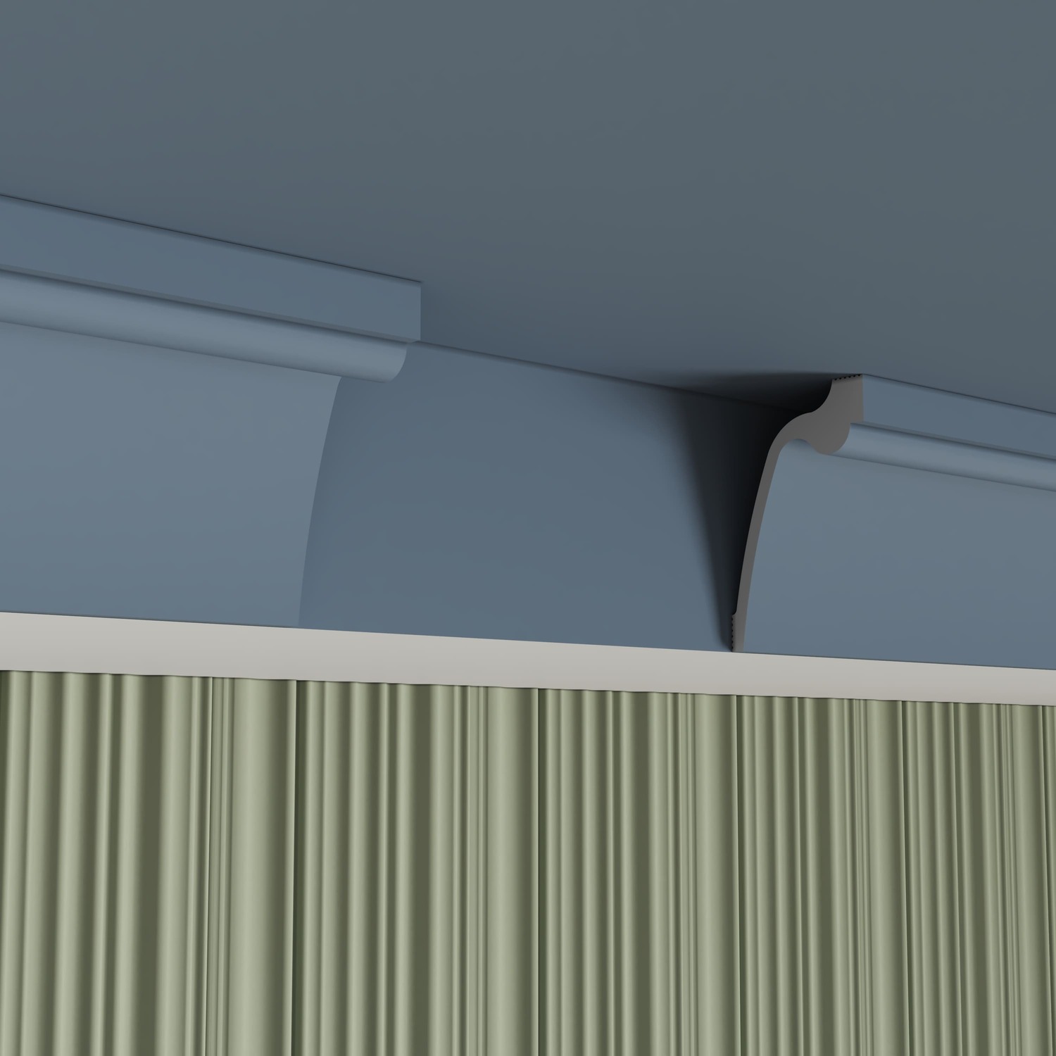 Стеновая панель под покраску Cosca Decor RP014 2800×156×12