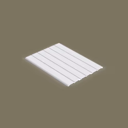 Стеновая панель под покраску Cosca Decor RP015 2800×156×12