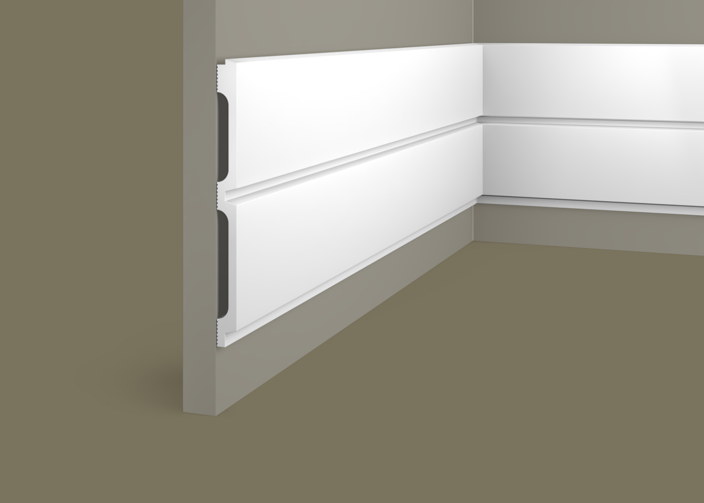 Стеновая панель под покраску Cosca Decor RP015 2800×156×12