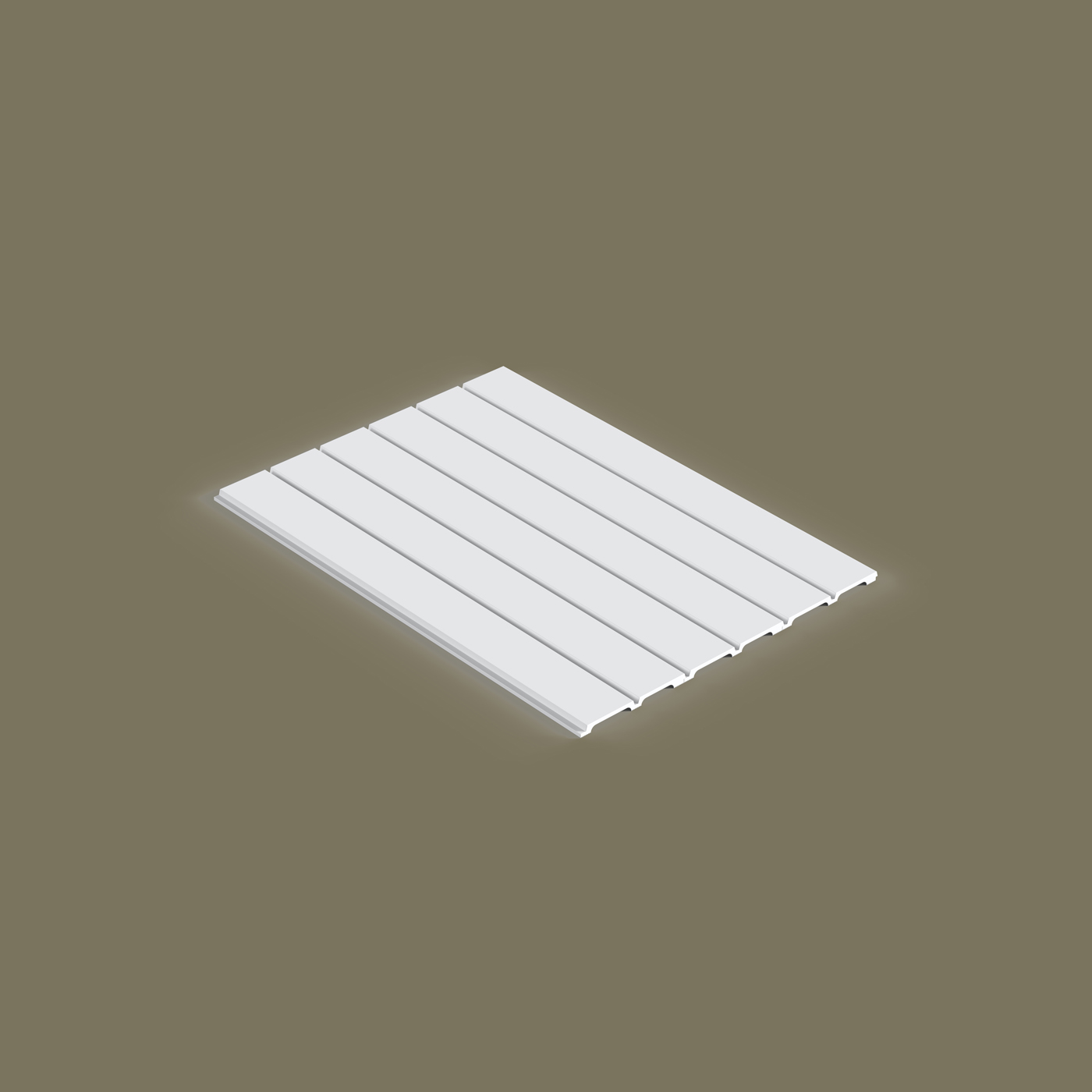 Стеновая панель под покраску Cosca Decor RP015 2800×156×12