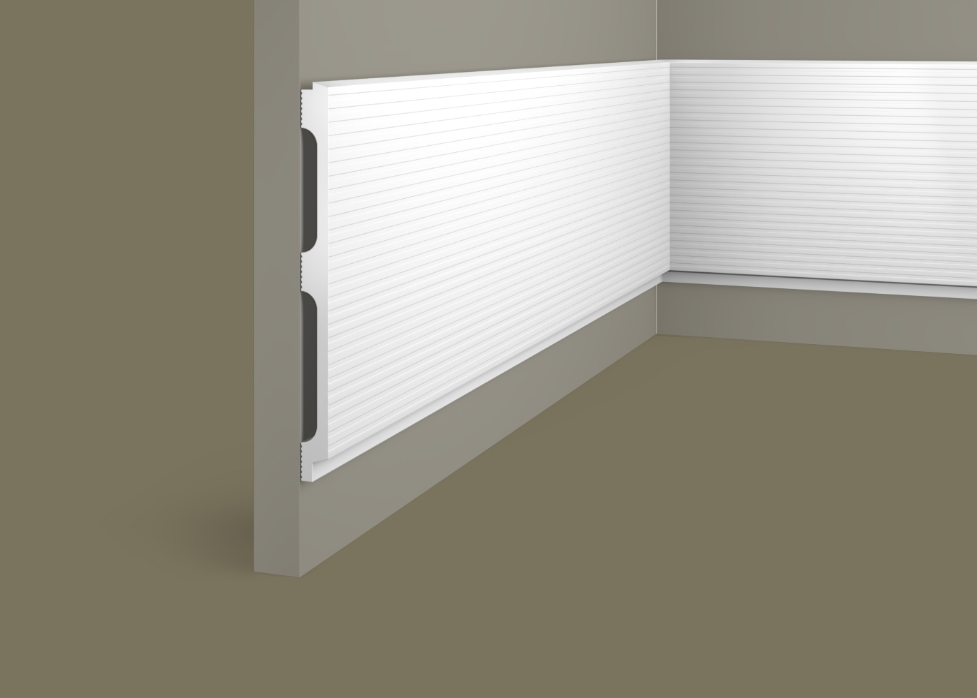 Стеновая панель под покраску Cosca Decor RP017 2800×156×12