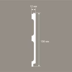 Стеновая панель под покраску Cosca Decor RP018 2800×156×12
