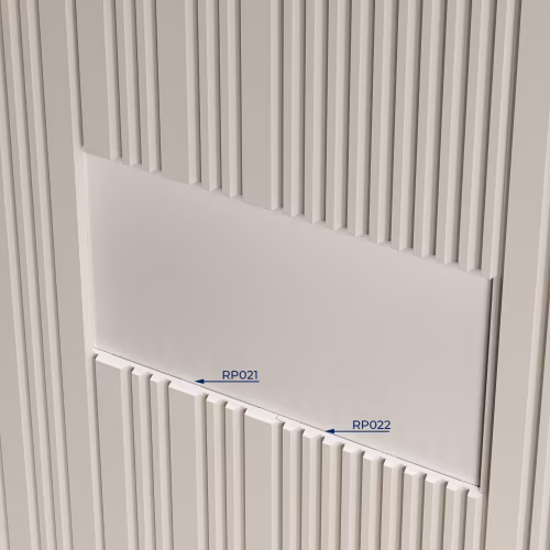 Стеновая панель под покраску Cosca Decor RP021 2800×156×12