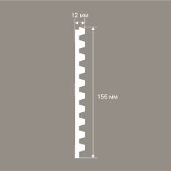 Стеновая панель под покраску Cosca Decor RP022 2800×156×12