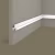 Стеновая панель под покраску Cosca Decor RX007 наборная 2800×30×23