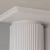 Стеновая панель под покраску Cosca Decor RX007 наборная 2800×30×23 фото в интерьере