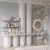 Стеновая панель под покраску Cosca Decor RX007 наборная 2800×30×23 фото в интерьере