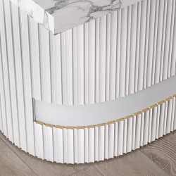 Стеновая панель под покраску Cosca Decor RX008 наборная 2800×50×18
