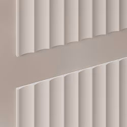 Стеновая панель под покраску Cosca Decor RX006 наборная 2800×62×12