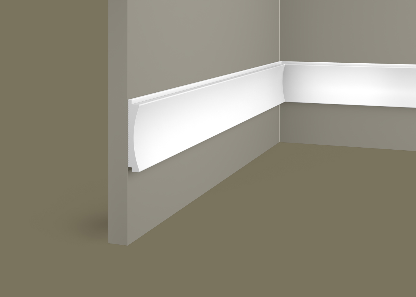 Стеновая панель под покраску Cosca Deco RX006 наборная 2800×62×12