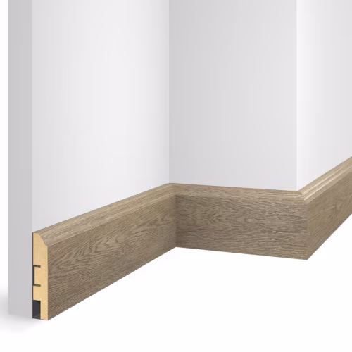 Плинтус МДФ ламинированный Cosca Decor NanoFlex EP07 Дуб Корсика 2400×80×16