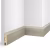 Плинтус МДФ ламинированный Cosca Decor NanoFlex EP07 Дуб Светлый 2400×80×16