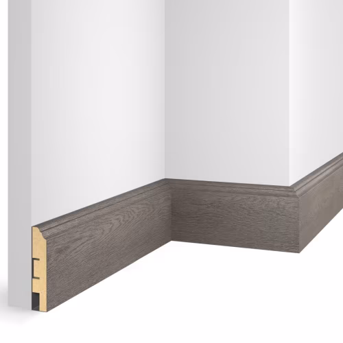 Плинтус МДФ ламинированный Cosca Decor NanoFlex EP07 Дуб Сицилия 2400×80×16