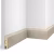 Плинтус МДФ ламинированный Cosca Decor NanoFlex EP07 Дуб Сноу 2400×80×16