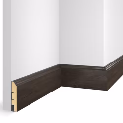 Плинтус МДФ ламинированный Cosca Decor NanoFlex EP07 Дуб Темный 2400×80×16