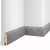 Плинтус МДФ Cosca Decor Экошпон VP07 Бетон 2400×80×16