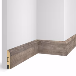 Плинтус МДФ Cosca Decor Экошпон WP07 Дуб Лацио 2400×80×16