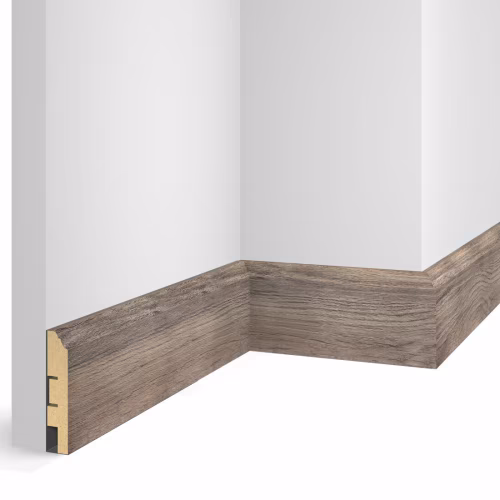 Плинтус МДФ Cosca Decor Экошпон WP07 Дуб Лацио 2400×80×16