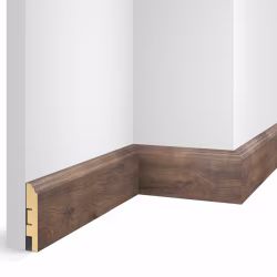 Плинтус МДФ Cosca Decor Экошпон WP07 Дуб Старинный натуральный 2400×80×16