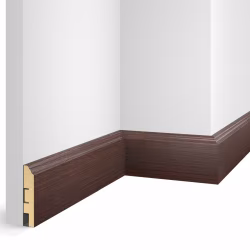 Плинтус МДФ Cosca Decor Экошпон WP07 Ясень Коньяк 2400×80×16