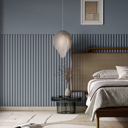 Плинтус МДФ Cosca Decor Экошпон WP07 Ясень Кристалл 2400×80×16