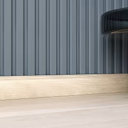 Плинтус МДФ Cosca Decor Экошпон WP07 Ясень Кристалл 2400×80×16