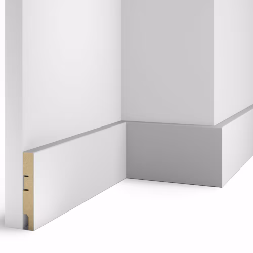 Плинтус МДФ под покраску Cosca Decor AP75 2400×100×16