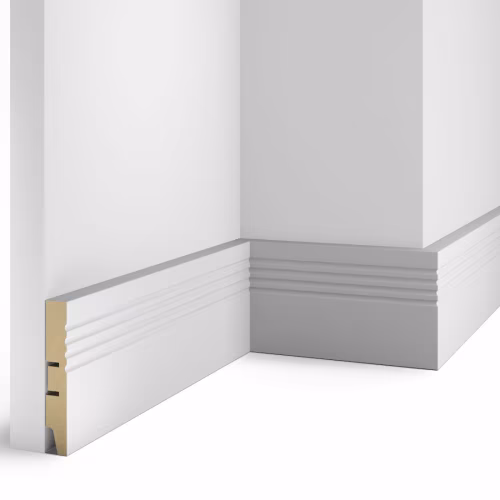 Плинтус МДФ под покраску Cosca Decor AP08 2400×100×16