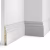 Плинтус МДФ под покраску Cosca Decor AP20 2400×125×16