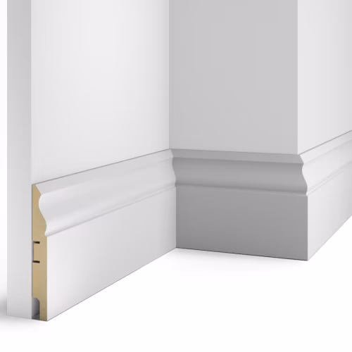 Плинтус МДФ под покраску Cosca Decor AP21 2400×125×16