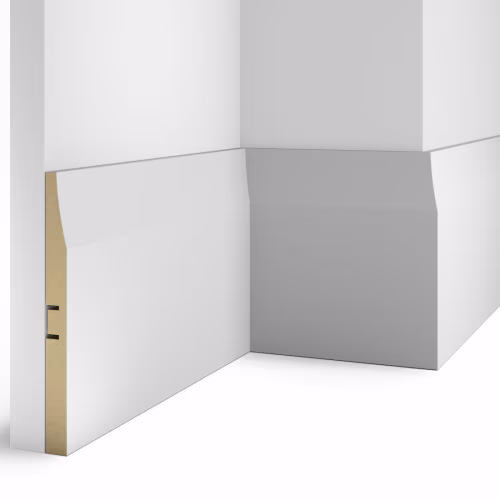 Плинтус МДФ под покраску Cosca Decor AP25 2400×184×16